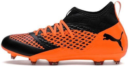 PUMA-Future 2.3 FG/AG Chaussures de foot noir/orange homme Puma-image-1