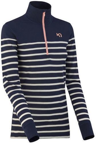 KARI TRAA-KARI TRAAMASKE H/Z NAVAL Sous vetement technique en laine merinos-0