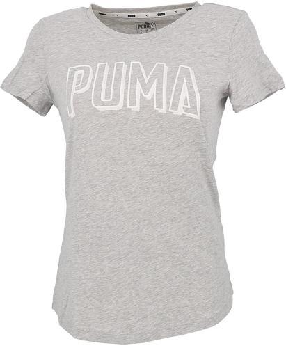 PUMA-Athletics lt grey mel tee-image-1