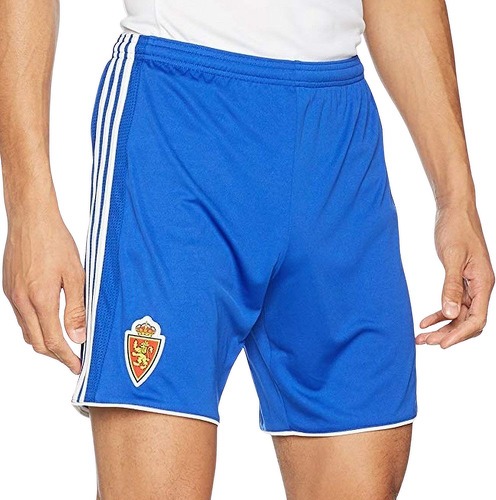 adidas-Real Saragosse Short de foot bleu homme Adidas-image-1