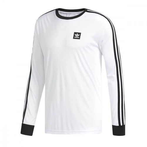 adidas-T-shirt à manches longues blanc homme Adidas-image-1