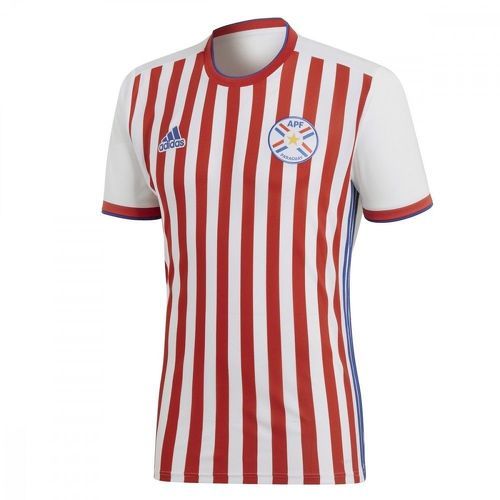 adidas-Paraguay Maillot de football Blanc/rouge homme Adidas-image-1