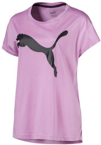 PUMA-T-shirt rose femme Puma ELV ESS-image-1