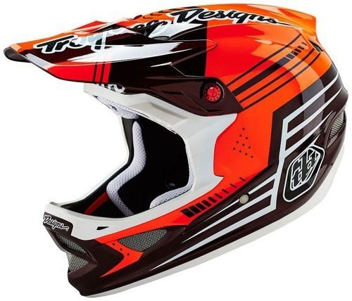 Troy lee designs-D3 Carbon - Casque de VTT-0