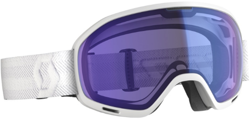 SCOTT -SCOTT UNLIMITED II OTG S1 - Masque de ski - White Blue Chrome-image-1