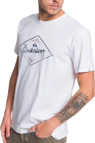 QUIKSILVER-T-Shirt Blanc Homme Quiksilver CALIFOR WOUNDS-image-1