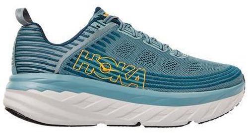 HOKA ONE ONE-Hoka Bondi 6 Lead / Blue - Scarpa Running-image-1