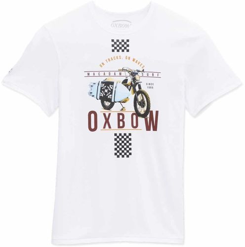 Oxbow-T-Shirt Blanc Homme Oxbow TACKA-image-1
