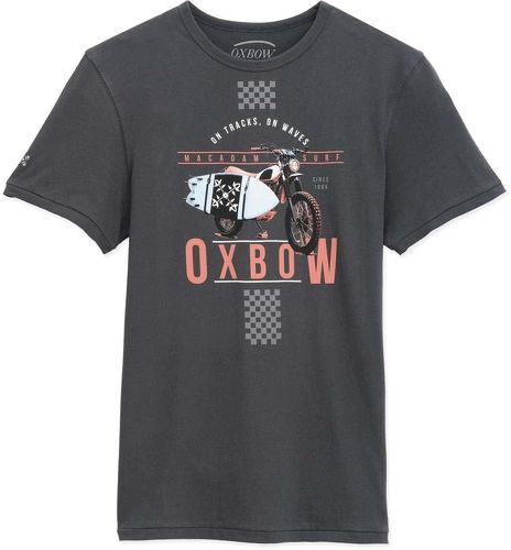 Oxbow-T-Shirt Gris foncé Homme Oxbow TACKA-image-1