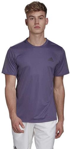 adidas Performance-Club 3 Stripes - T-shirt de tennis-2