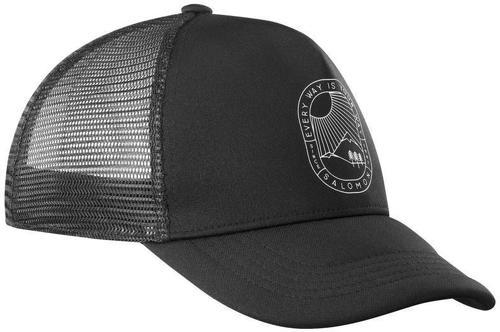 SALOMON-Salomon summer logo cap black casquette running-image-1