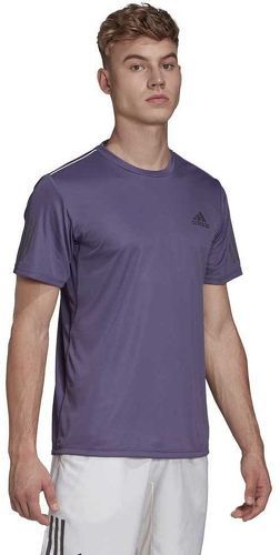 adidas Performance-Club 3 Stripes - T-shirt de tennis-4