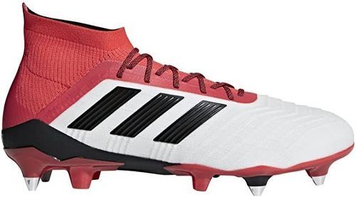 adidas-Predator 18.1 SG Leather Chaussures Football blanc homme Adidas-image-1