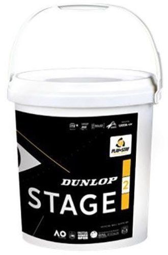 DUNLOP-Lot de 60 balles de tennis Dunlop stage 2-image-1