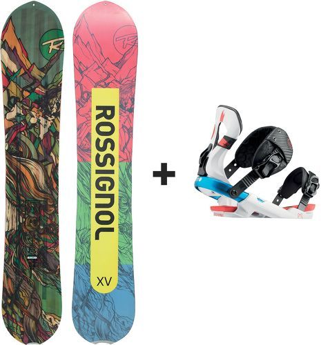 ROSSIGNOL-Pack Snowboard Xv Magtek + Xv M/l Vert Rossignol Homme-image-1