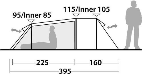 Robens-Robens Voyager Versa 3 - Tentes de randonnée-3