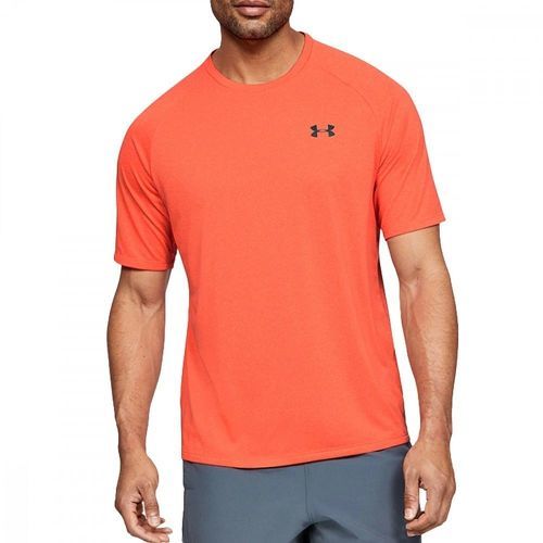 UNDER ARMOUR-T-Shirt Orange Homme Under Armour Tech-image-1