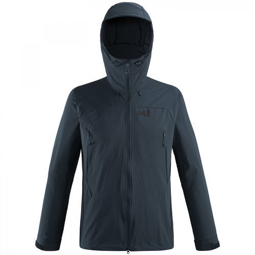 Millet-Softshell Millet Fusion Xcs Hoodie M Orion Blue Homme-image-1