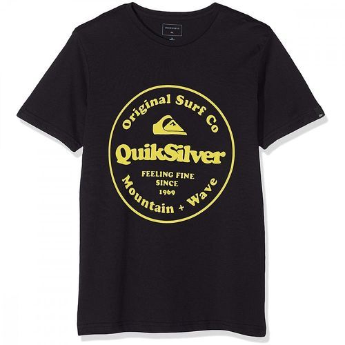 QUIKSILVER-T-Shirt Noir Garçon Quiksilver Secret Ingredient-image-1