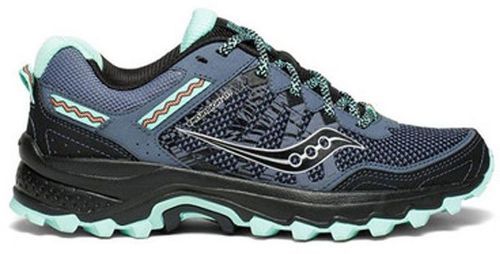 SAUCONY-Chaussures de trail bleu femme Saucony-image-1