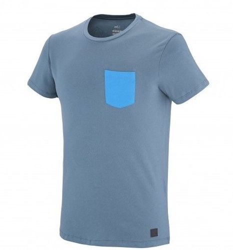 Millet-Tee-shirt Millet Manches Courtes Cosibal Teal Blue-image-1