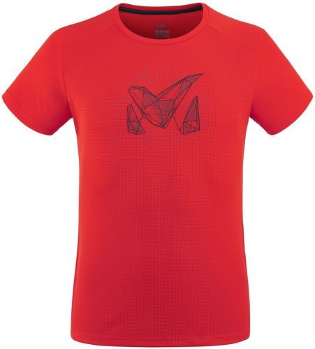 Millet-Tee Shirt Millet Manches Courtes M Logo 2 Red - Rouge-image-1