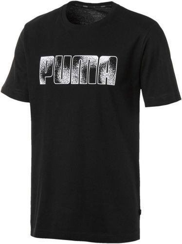 PUMA-T-Shirt Noir Homme Puma Graphic-image-1