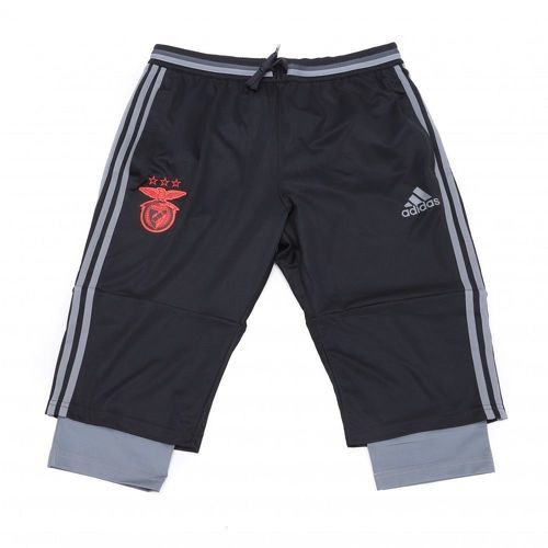 adidas-Benfica Pantalon 3/4 de foot Noir Homme Adidas-image-1