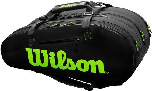 WILSON-Wilson Super Tour 3 Comp Charcoal/Green-image-1