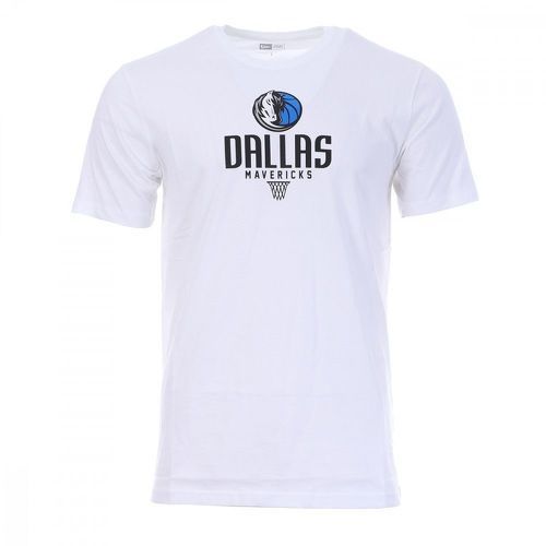 NEW ERA-T-shirt blanc homme New Era Dallas Mavericks-image-1