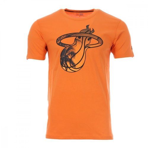 NEW ERA-T-shirt New Era NBA Miami Heat summer city logo-image-1