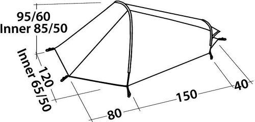 Robens-Robens Arrow Head - Tente de randonnée-1