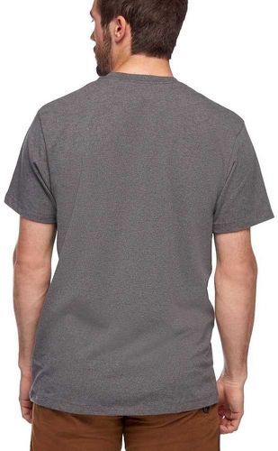 BLACK DIAMOND-Black Diamond T-shirt Manche Courte Stacked Logo-2