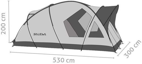 SALEWA-Salewa Alpine Lodge 5 - Tente de randonnée-4