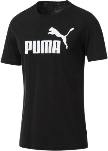 PUMA-T-Shirt Noir Homme Puma Essentials-image-1