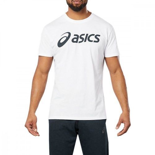 ASICS-LOGO Homme Tee-Shirt Blanc ASICS-image-1