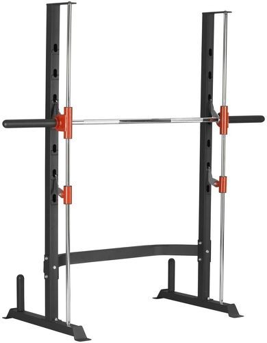 GORILLA SPORTS-Rack à squats guidé - station de musculation pour développé-couché-image-1