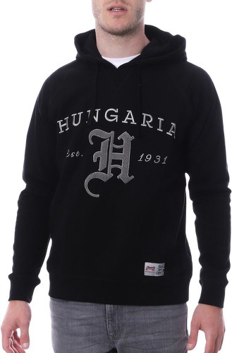 HUNGARIA-Sweat à capuche noir homme Hungaria Sport Style-image-1