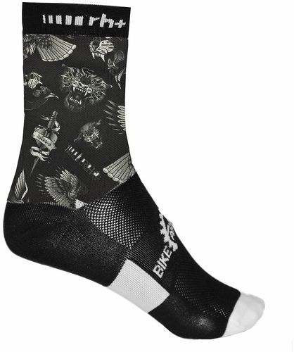ZERO RH+-Zero rh+   chaussettes fashion 15 tat black chaussettes cyclisme-image-1
