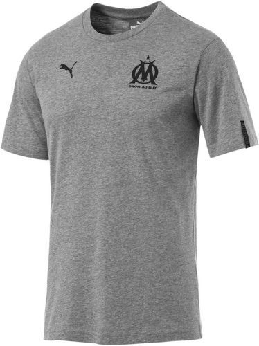 PUMA-Olympique de Marseille Tee shirt gris homme Puma-image-1