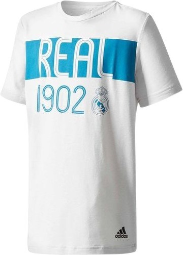 adidas-Real Madrid T-shirt gris garçon Adidas-image-1