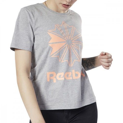 REEBOK-T-shirt gris femme classic Reebok AC GR TEE-image-1