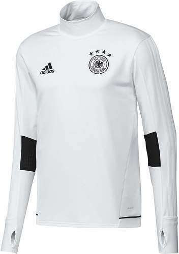 adidas-ADIDAS ALLEMAGNE TRG TOP BLANC 2017/2018-image-1