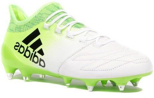 adidas-X 16.1 SG Leather SG Homme Chaussures Football Blanc Adidas-image-1