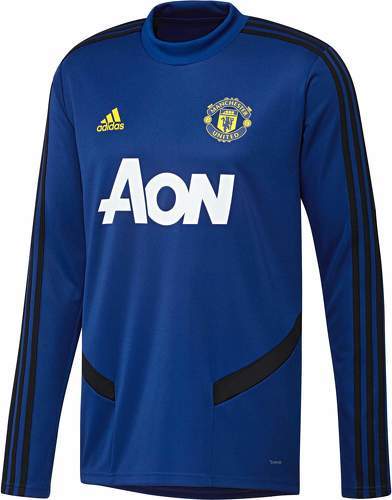 adidas Performance-ADIDAS MANCHESTER UNITED TRG TOP ROY 2019/2020-image-1