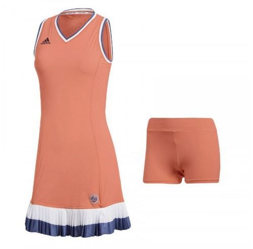 adidas-Robe tennis corail Adidas Roland Garros-image-1