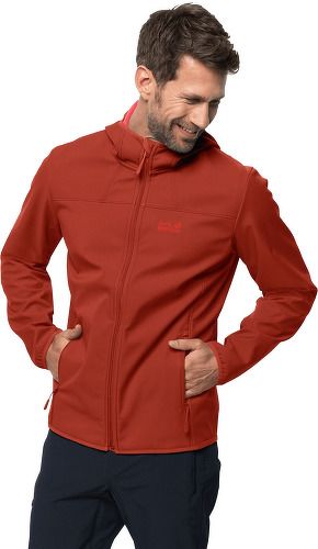 Jack wolfskin-Veste Coupe-vent Homme Jack Wolfskin Northern Point Mexican Pepper-image-1
