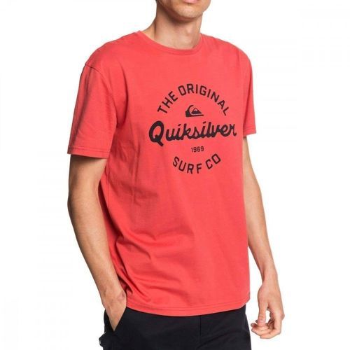 QUIKSILVER-T-Shirt rouge Homme Quiksilver EYE ON THE STORMS-image-1