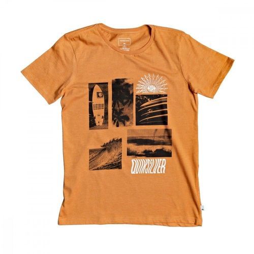 QUIKSILVER-T-shirt orange garçon Quiksilver Like waters-image-1