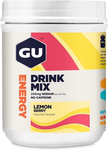 GU ENERGY-Energy Drink Mix (Citron Fruits Rouges) - Boissons énergétiques-image-1